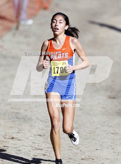 Thumbnail 2 in CIF State Cross County Championships (D5 Girls Race) photogallery.