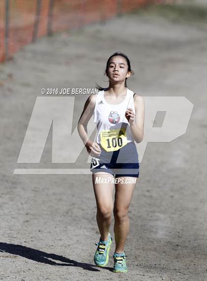 Thumbnail 3 in CIF State Cross County Championships (D5 Girls Race) photogallery.