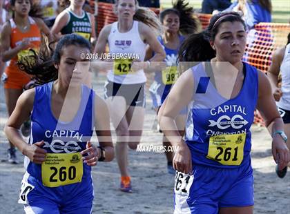 Thumbnail 3 in CIF State Cross County Championships (D5 Girls Race) photogallery.