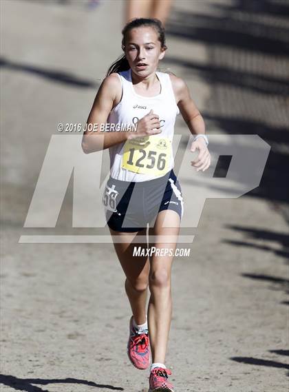 Thumbnail 2 in CIF State Cross County Championships (D5 Girls Race) photogallery.