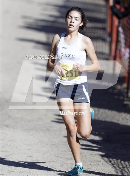Thumbnail 1 in CIF State Cross County Championships (D5 Girls Race) photogallery.