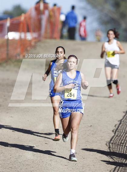 Thumbnail 3 in CIF State Cross County Championships (D5 Girls Race) photogallery.
