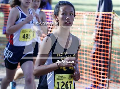 Thumbnail 3 in CIF State Cross County Championships (D5 Girls Race) photogallery.