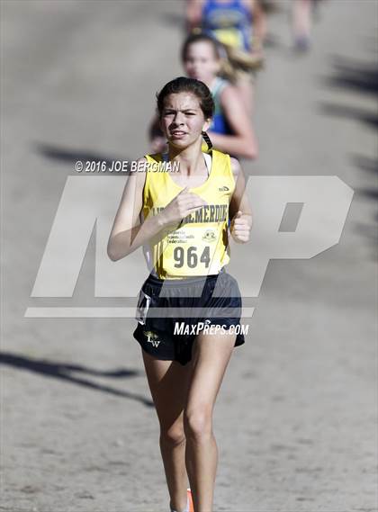 Thumbnail 2 in CIF State Cross County Championships (D5 Girls Race) photogallery.