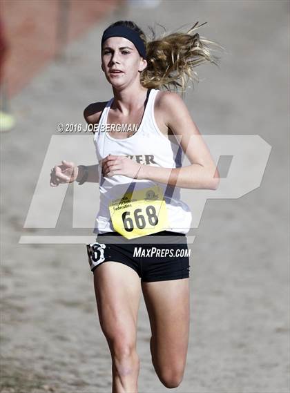 Thumbnail 3 in CIF State Cross County Championships (D5 Girls Race) photogallery.