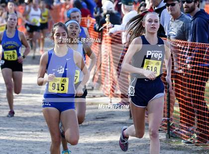 Thumbnail 2 in CIF State Cross County Championships (D5 Girls Race) photogallery.