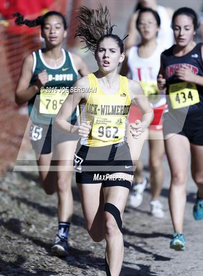 Thumbnail 2 in CIF State Cross County Championships (D5 Girls Race) photogallery.