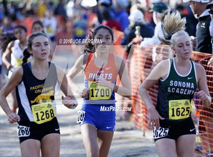 Thumbnail 1 in CIF State Cross County Championships (D5 Girls Race) photogallery.