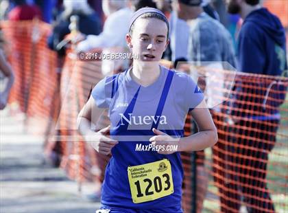 Thumbnail 3 in CIF State Cross County Championships (D5 Girls Race) photogallery.