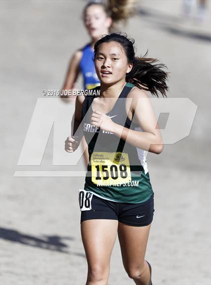 Thumbnail 3 in CIF State Cross County Championships (D5 Girls Race) photogallery.