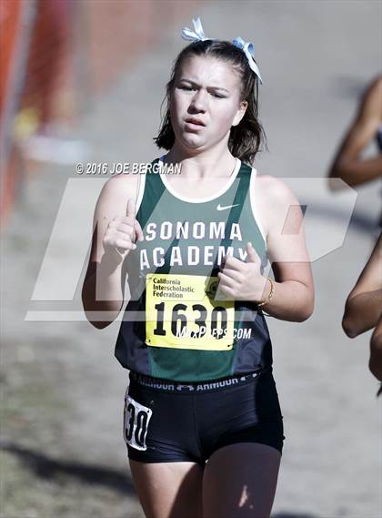 Thumbnail 3 in CIF State Cross County Championships (D5 Girls Race) photogallery.