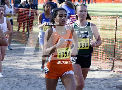 Thumbnail 3 in CIF State Cross County Championships (D5 Girls Race) photogallery.