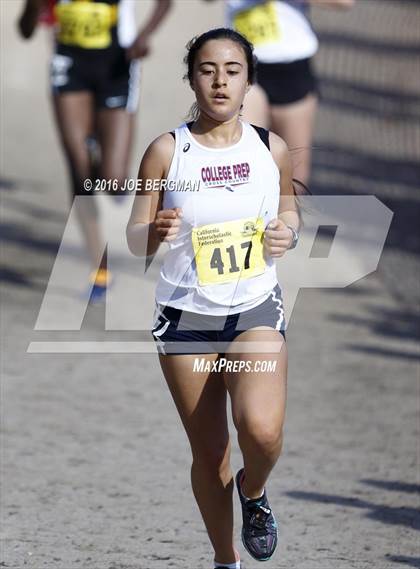 Thumbnail 2 in CIF State Cross County Championships (D5 Girls Race) photogallery.