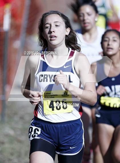 Thumbnail 3 in CIF State Cross County Championships (D5 Girls Race) photogallery.