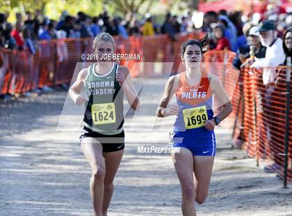 Thumbnail 3 in CIF State Cross County Championships (D5 Girls Race) photogallery.