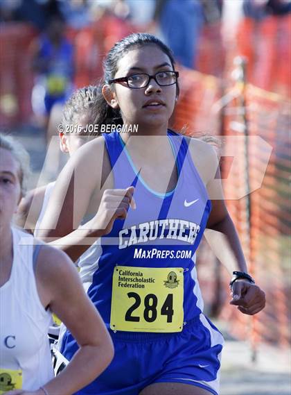 Thumbnail 3 in CIF State Cross County Championships (D5 Girls Race) photogallery.