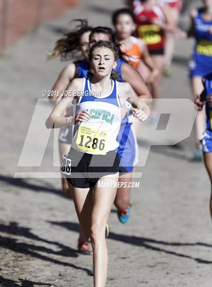 Thumbnail 1 in CIF State Cross County Championships (D5 Girls Race) photogallery.