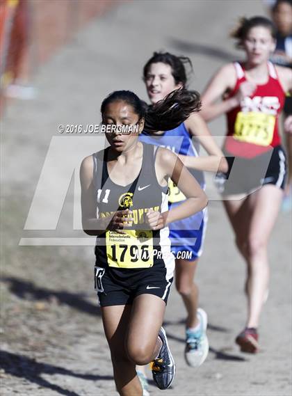 Thumbnail 3 in CIF State Cross County Championships (D5 Girls Race) photogallery.