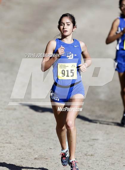 Thumbnail 2 in CIF State Cross County Championships (D5 Girls Race) photogallery.