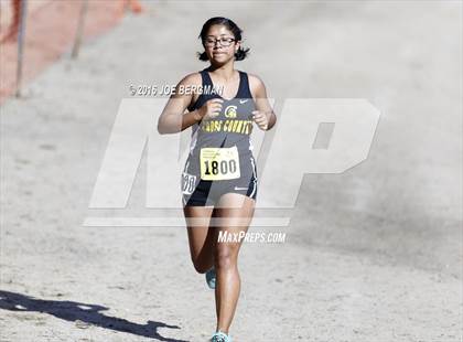 Thumbnail 2 in CIF State Cross County Championships (D5 Girls Race) photogallery.