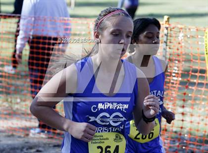 Thumbnail 2 in CIF State Cross County Championships (D5 Girls Race) photogallery.