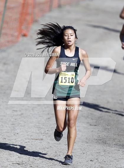 Thumbnail 3 in CIF State Cross County Championships (D5 Girls Race) photogallery.