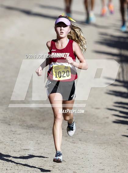 Thumbnail 2 in CIF State Cross County Championships (D5 Girls Race) photogallery.