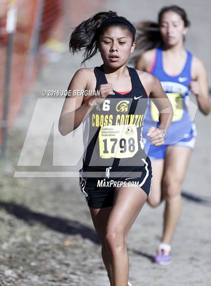 Thumbnail 1 in CIF State Cross County Championships (D5 Girls Race) photogallery.