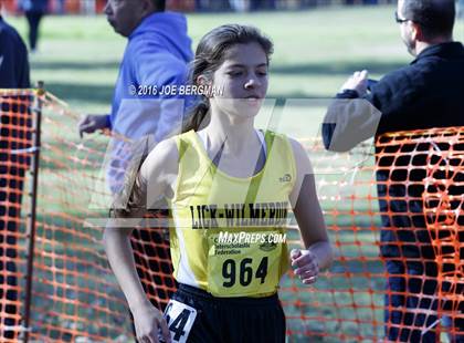 Thumbnail 2 in CIF State Cross County Championships (D5 Girls Race) photogallery.