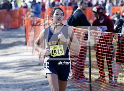 Thumbnail 2 in CIF State Cross County Championships (D5 Girls Race) photogallery.