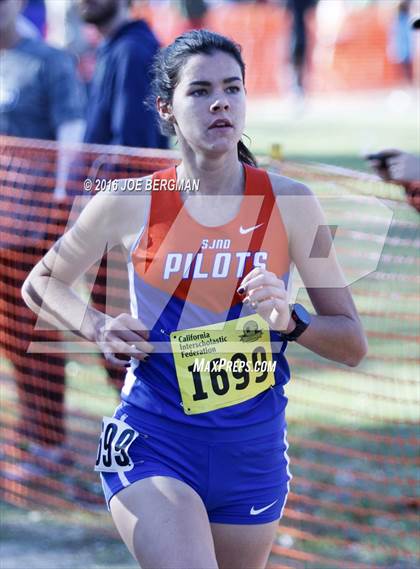 Thumbnail 2 in CIF State Cross County Championships (D5 Girls Race) photogallery.