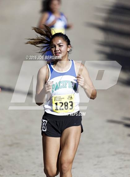 Thumbnail 3 in CIF State Cross County Championships (D5 Girls Race) photogallery.