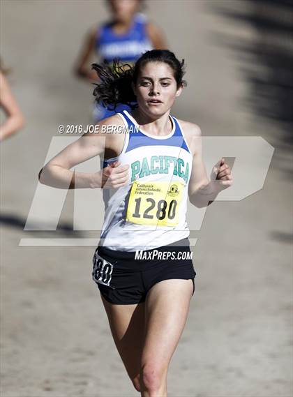 Thumbnail 1 in CIF State Cross County Championships (D5 Girls Race) photogallery.