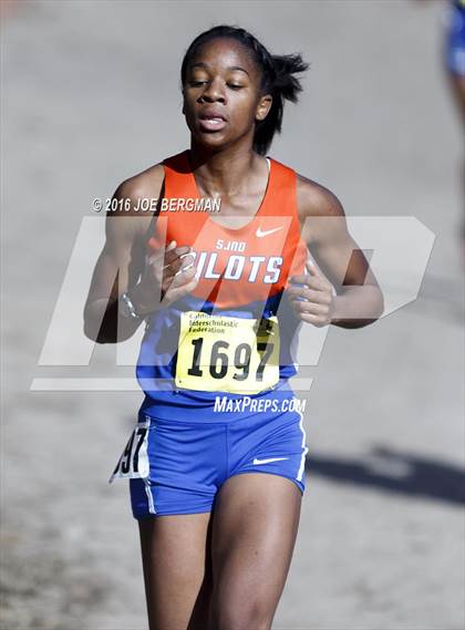 Thumbnail 1 in CIF State Cross County Championships (D5 Girls Race) photogallery.