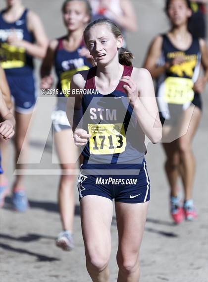 Thumbnail 1 in CIF State Cross County Championships (D5 Girls Race) photogallery.