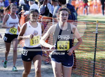 Thumbnail 2 in CIF State Cross County Championships (D5 Girls Race) photogallery.