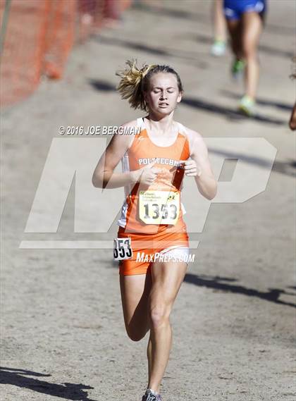 Thumbnail 2 in CIF State Cross County Championships (D5 Girls Race) photogallery.