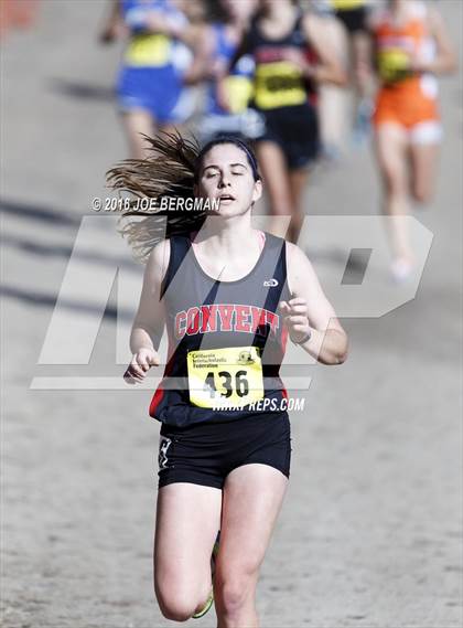 Thumbnail 2 in CIF State Cross County Championships (D5 Girls Race) photogallery.