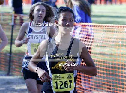 Thumbnail 1 in CIF State Cross County Championships (D5 Girls Race) photogallery.