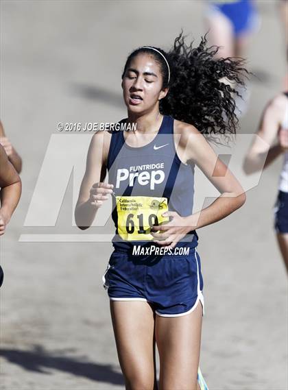 Thumbnail 1 in CIF State Cross County Championships (D5 Girls Race) photogallery.