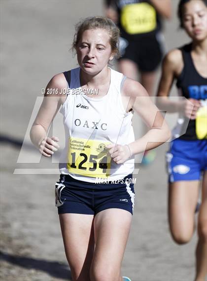 Thumbnail 2 in CIF State Cross County Championships (D5 Girls Race) photogallery.