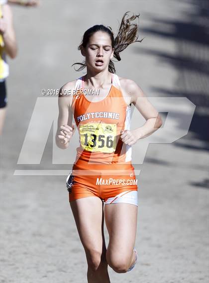 Thumbnail 2 in CIF State Cross County Championships (D5 Girls Race) photogallery.