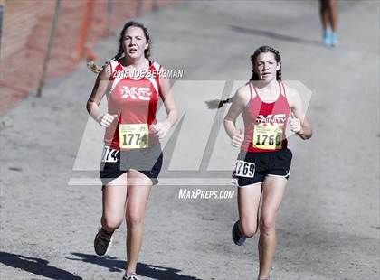 Thumbnail 2 in CIF State Cross County Championships (D5 Girls Race) photogallery.