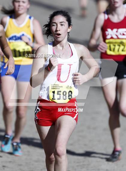 Thumbnail 2 in CIF State Cross County Championships (D5 Girls Race) photogallery.