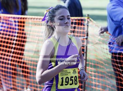 Thumbnail 1 in CIF State Cross County Championships (D5 Girls Race) photogallery.
