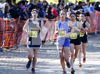 Thumbnail 2 in CIF State Cross County Championships (D5 Girls Race) photogallery.