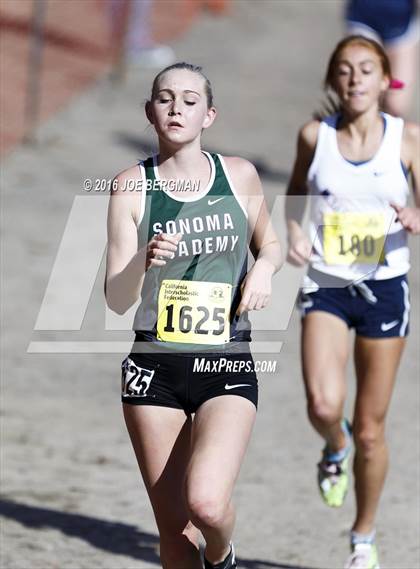 Thumbnail 2 in CIF State Cross County Championships (D5 Girls Race) photogallery.