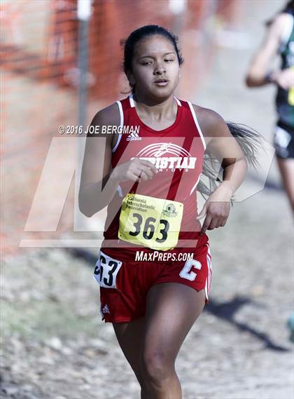 Thumbnail 1 in CIF State Cross County Championships (D5 Girls Race) photogallery.