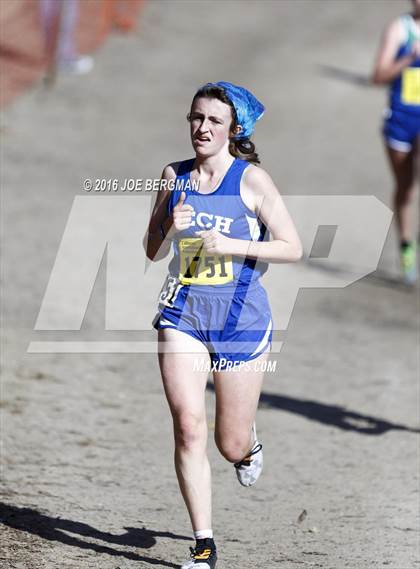 Thumbnail 2 in CIF State Cross County Championships (D5 Girls Race) photogallery.
