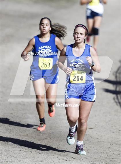 Thumbnail 1 in CIF State Cross County Championships (D5 Girls Race) photogallery.